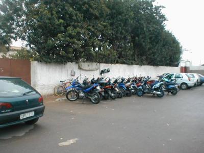 le parking de mon lycée